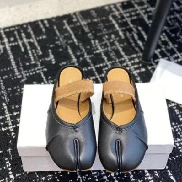 Maison Margiela Tabi Ballet Shoes 38. Vintage Leather With box New, unused - Picture 1 of 6